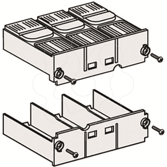 Imagem de TAPA BORNES LONGO EXTR 4P  NS400-630