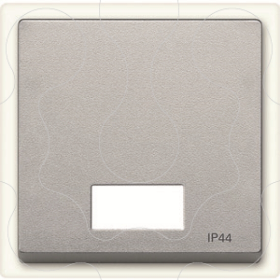 Imagem de TECLA C/ ALOJ. P/ SIMB. IP44 SM ALU TC