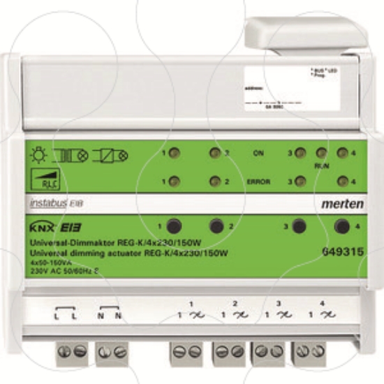 Imagem de ACTUADOR UNIV. DIMMER REG-K/4x230/150W