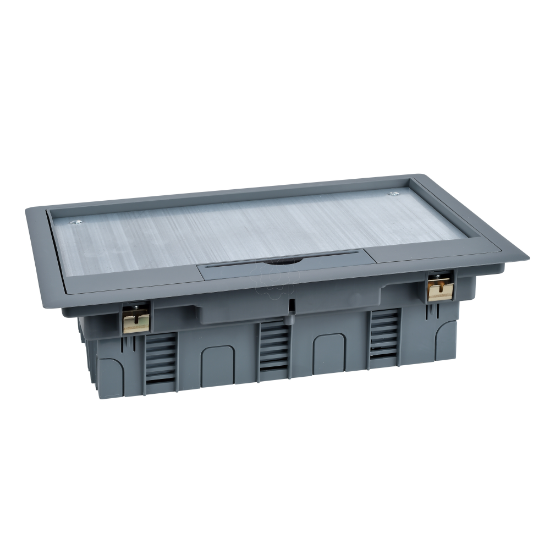 Imagem de CAIXA CHAO PLAST. 4 MOD DUPLOS-8 MOD. UN