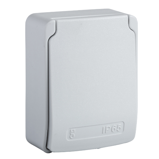 Imagem de BASES EMPOTRABLE 2 ADAPTADORES RJ45