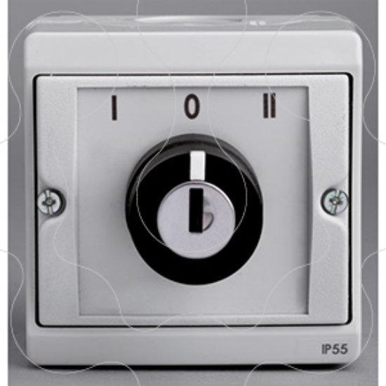 Imagem de INTERRUPTOR CHAVE 3 POS MUREVA IP55