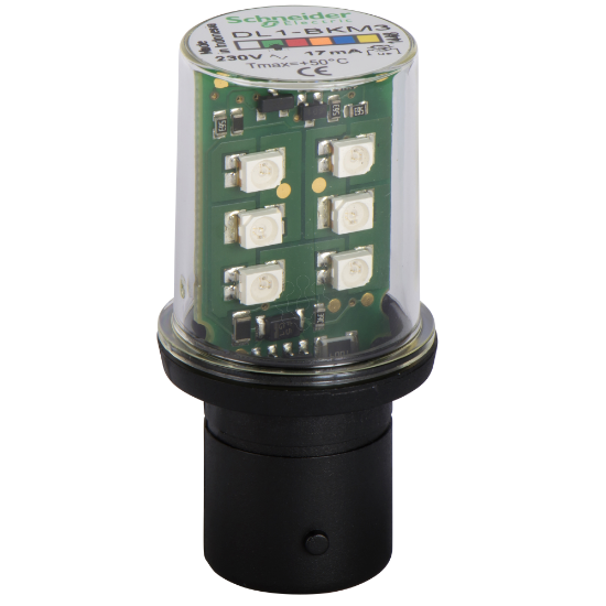 Imagem de LAMP INT BA15D LED VERD 230V