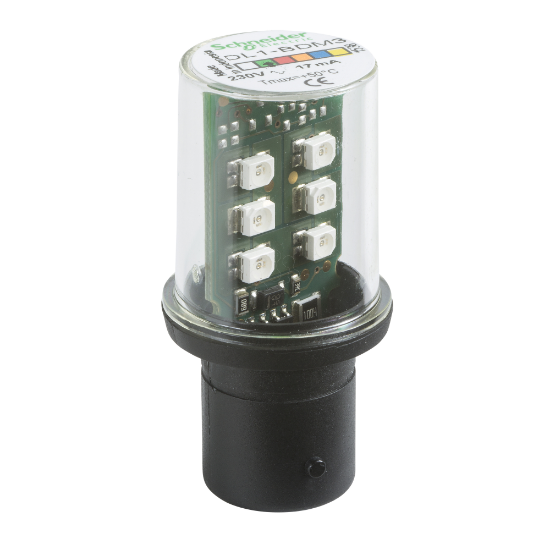 Imagem de LAMP BA15D LED VERD-230V