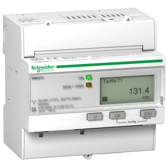 Imagem de Cont Energ.iME3215 5A indireto cl 0,5S