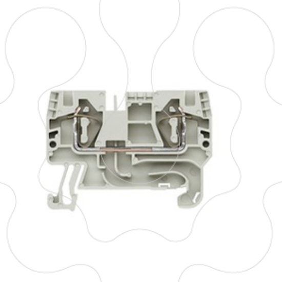 Imagem de BORNE TERM MOLA 4MM2 2PTS CINZ