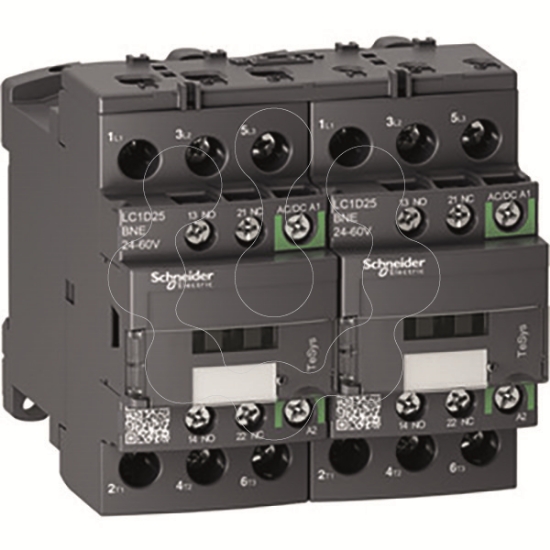 Imagem de TESYS D REVERSING CONTACTOR-3P-AC3- <= 4