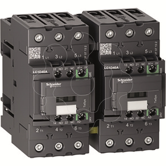 Imagem de TESYS D REVERSING CONTACTOR-3P-AC3- <= 4
