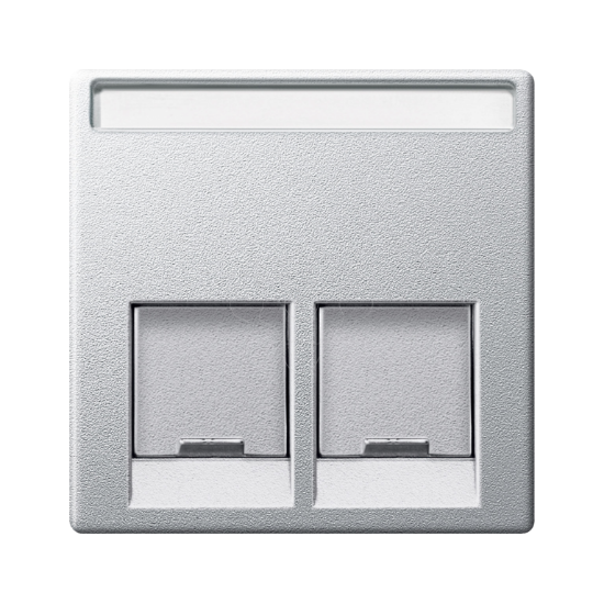 Imagem de C. TOM. DUPLA RJ45 INFRA+ SM ALU MT