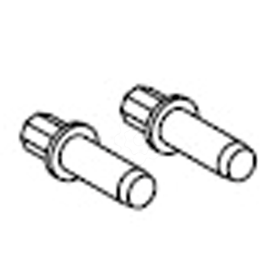 Imagem de 2 espigOes Base extraivel  NSX100-250