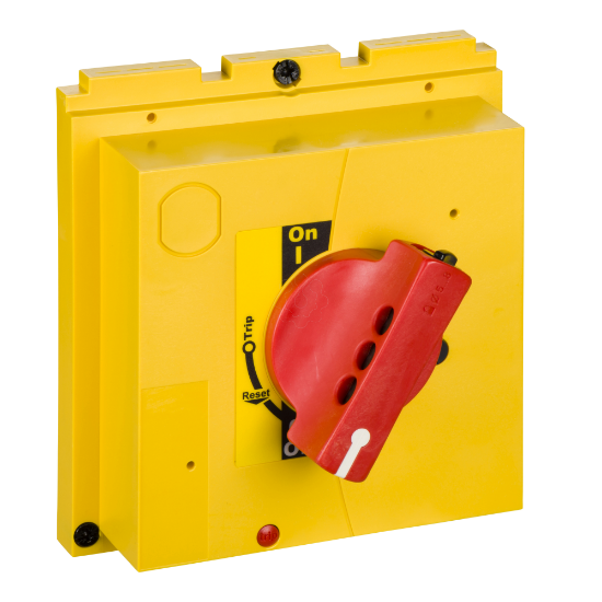 Imagem de Comando rotativo directo vermelho-amarel