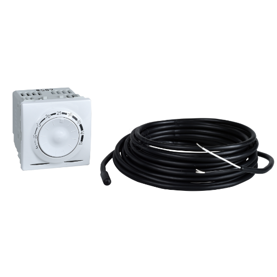 Imagem de TERMOSTATO C- SONDA PAVIMENTO BRANCO