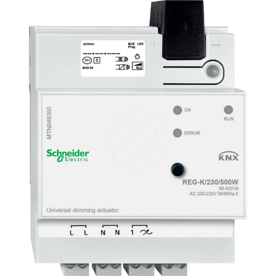 Imagem de ACTUADOR UNIV. DIMMER REG-K-2x230-500W