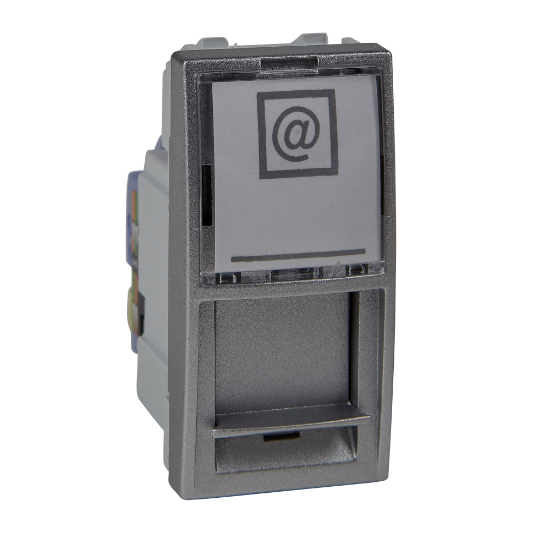 Imagem de Tom.RJ45 Cat.6 estreito UTP alum