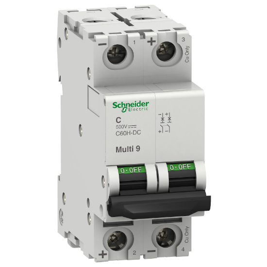 Imagem de C60H-DC 2P 25A C 500VDC