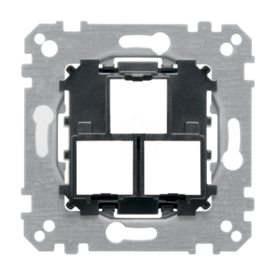 Imagem de Suporte RJ45 duplo infra+
