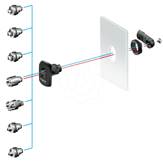 Imagem de CANH CNOMO 6,5MM TRIANG P/ARM S3D