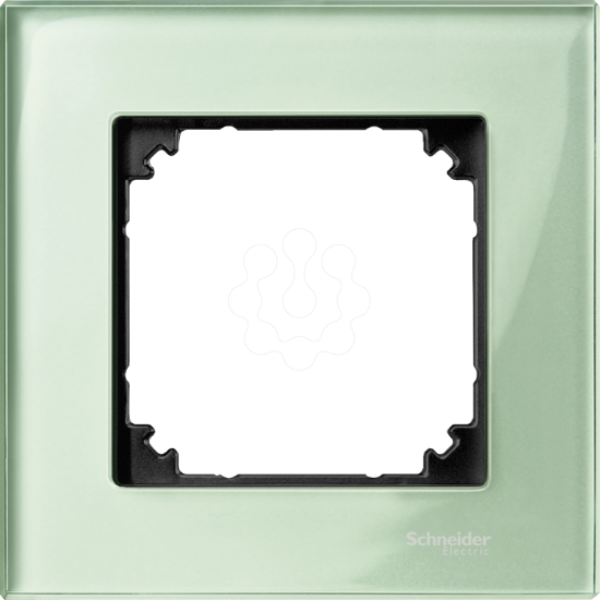 Imagem de Espelho Elegance 1 El Vidro Verde Agua