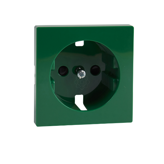 Imagem de Centro Tomada 2P+TTL Alv Prot SM Verde