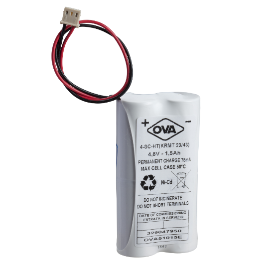 Imagem de Bateria de NiCd  4,8V 0,6Ah P