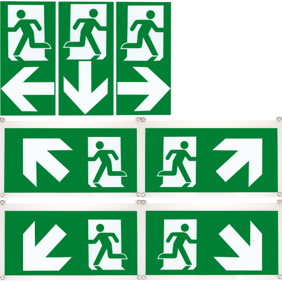 Imagem de Kit Exit Screen 45° for Smartexit 24m
