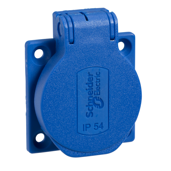 Imagem de SCHUKO EMP. 50X50 IP54, POS, AZUL