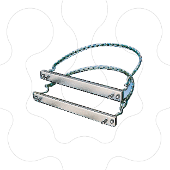 Imagem de KIT FIX A POSTE P/ CAIXAS PLS L360MM