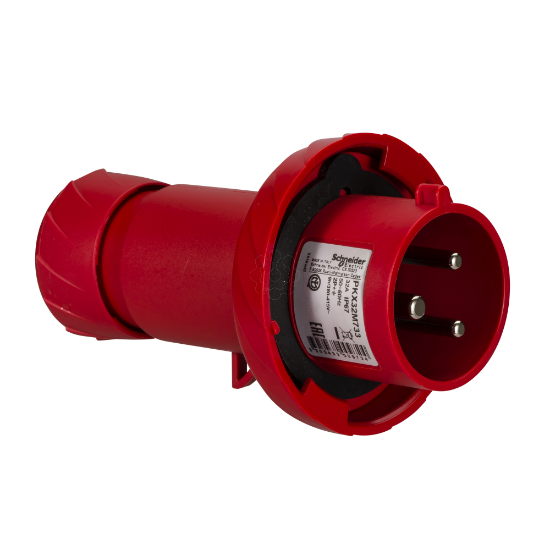 Imagem de FIC. LR. 32A MOVEL IP67 380V 2P+T
