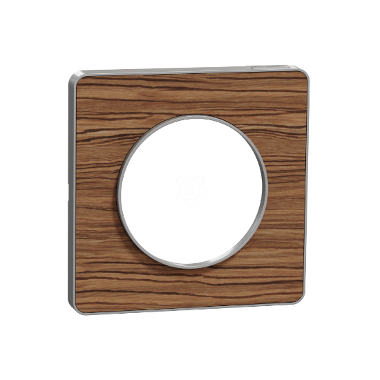 Imagem de Quadro 1 elem TOUCH ALUM Madeira Wengue