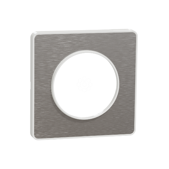 Imagem de Quadro 1 elem TOUCH Alum escovado
