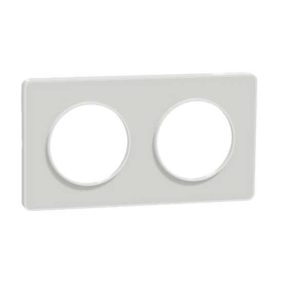 Imagem de Quadro 2 elem TOUCH Branco Translucido