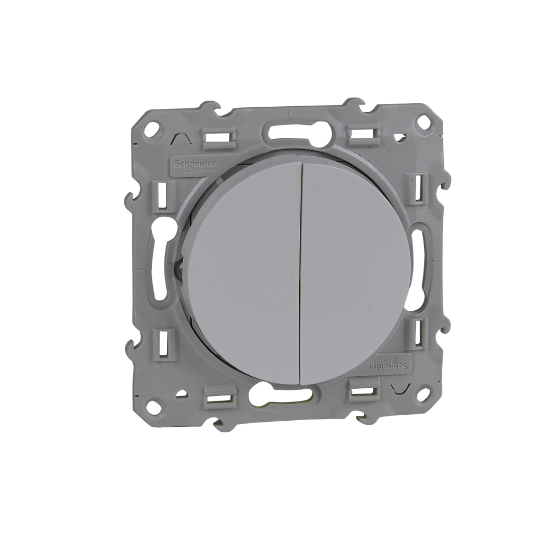 Imagem de Comutador de escada duplo 10A c/ Led