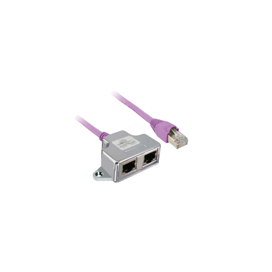 Imagem de LIGADOR  EM T COM RJ45