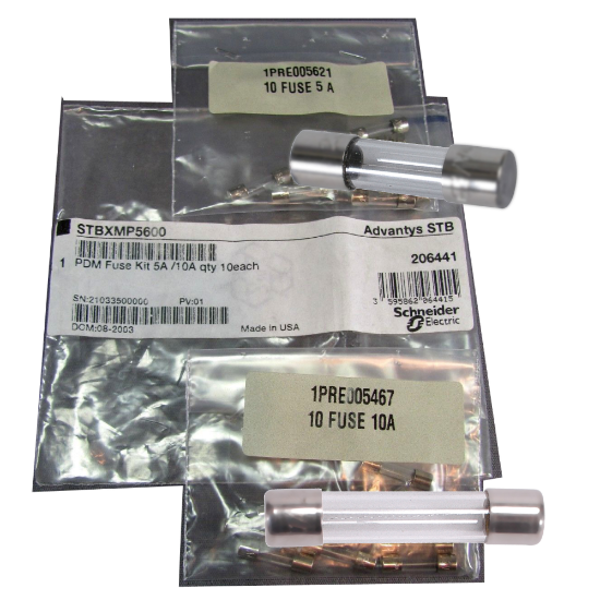 Imagem de KIT DE 10 FUSIVEIS DE CADA 5A-10A