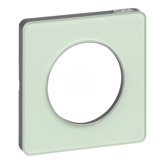 Imagem de Quadro 1 elem TOUCH ALUM Verde GeloTrans