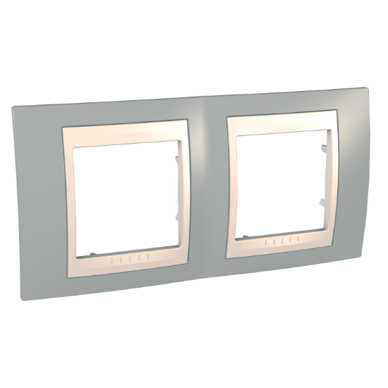 Imagem de QUADRO UNICA PLUS 2 ELE.H. M-CINZENTO CL