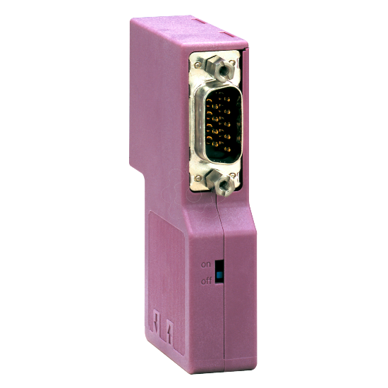 Imagem de LIGADOR F?MEA SUB-D 9 x2, 90? C- TERM.
