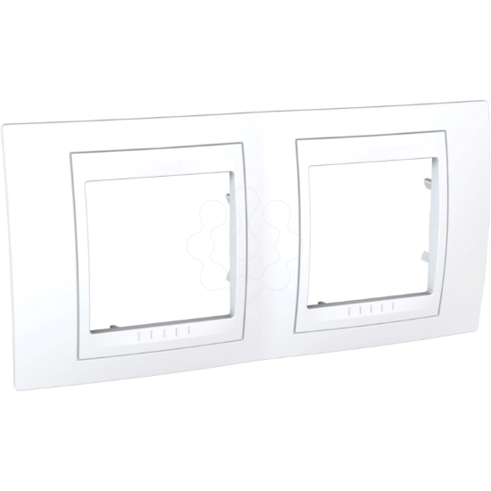 Imagem de QUADRO UNICA PLUS 2 ELEM BRANCO