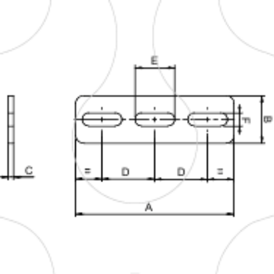 Imagem de UNIAO METALICA P/ PERFIS COMBINADOS