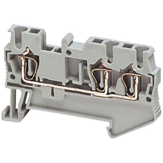Imagem de BORNE PASS 2,5MM2 CINZ TMOL 1P 1X2