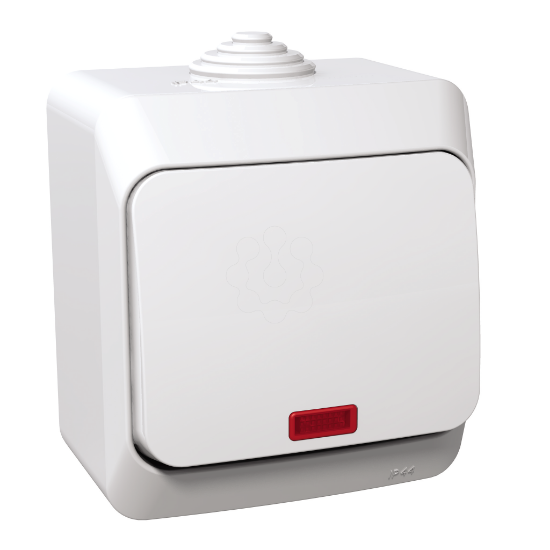 Imagem de COMUTADOR ESCADA C-SILIZADOR BRANCO