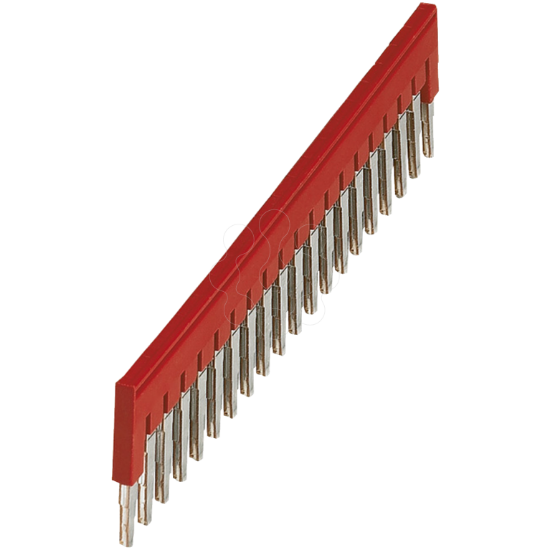 Imagem de BAR LIG ENCAIX VERM 20P P/ BORN 4MM2