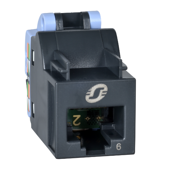 Imagem de CONECTOR RJ45 CAT6 NO BLINDADO