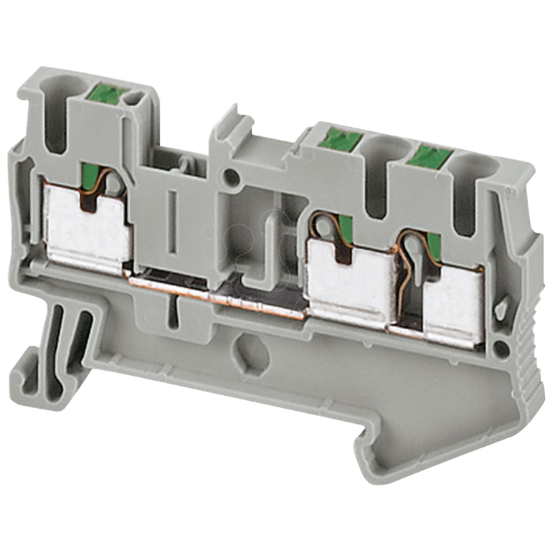 Imagem de BORNE PASS 2,5MM2 CINZ PUSH-IN 1P 1X2