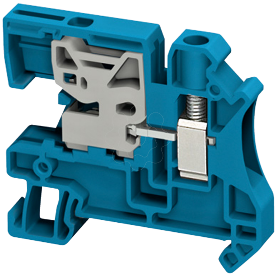 Imagem de BORNE NEUTR 6(10)MM2 SECC AZUL 1P 1X1
