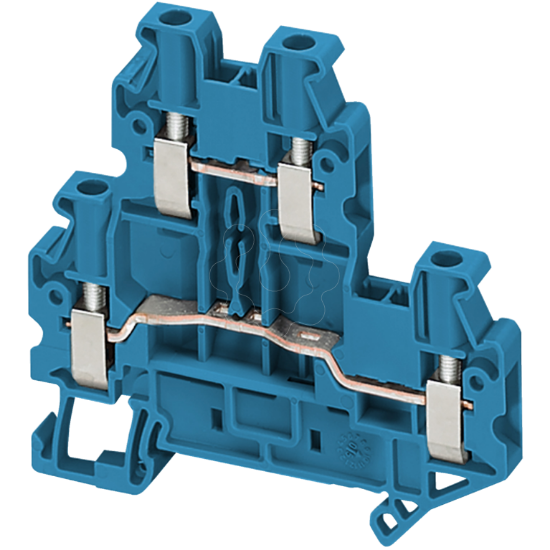 Imagem de BORNE PASS 2,5MM2 2AND AZUL 2P 1X1
