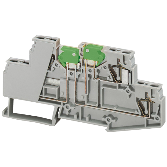 Imagem de BORN SECC FACA 2,5MM2 CINZ TMOL 2P 1X1