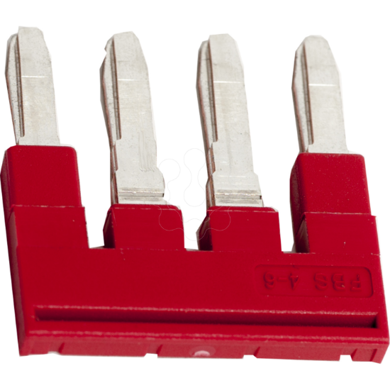 Imagem de BARR LIG ENCAIX VERM 4P P/ BORN 4MM2