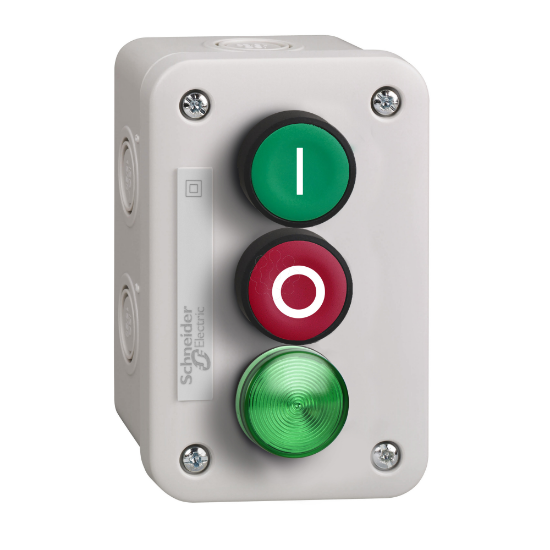 Imagem de BOTON 2 BOT NA+NF + SIN LED VERD 230V
