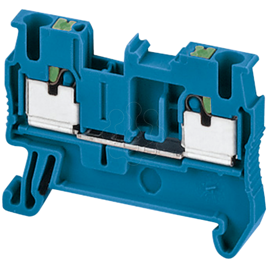 Imagem de BORNE PASS 2,5MM2 AZUL PUSH-IN 1P 1X1